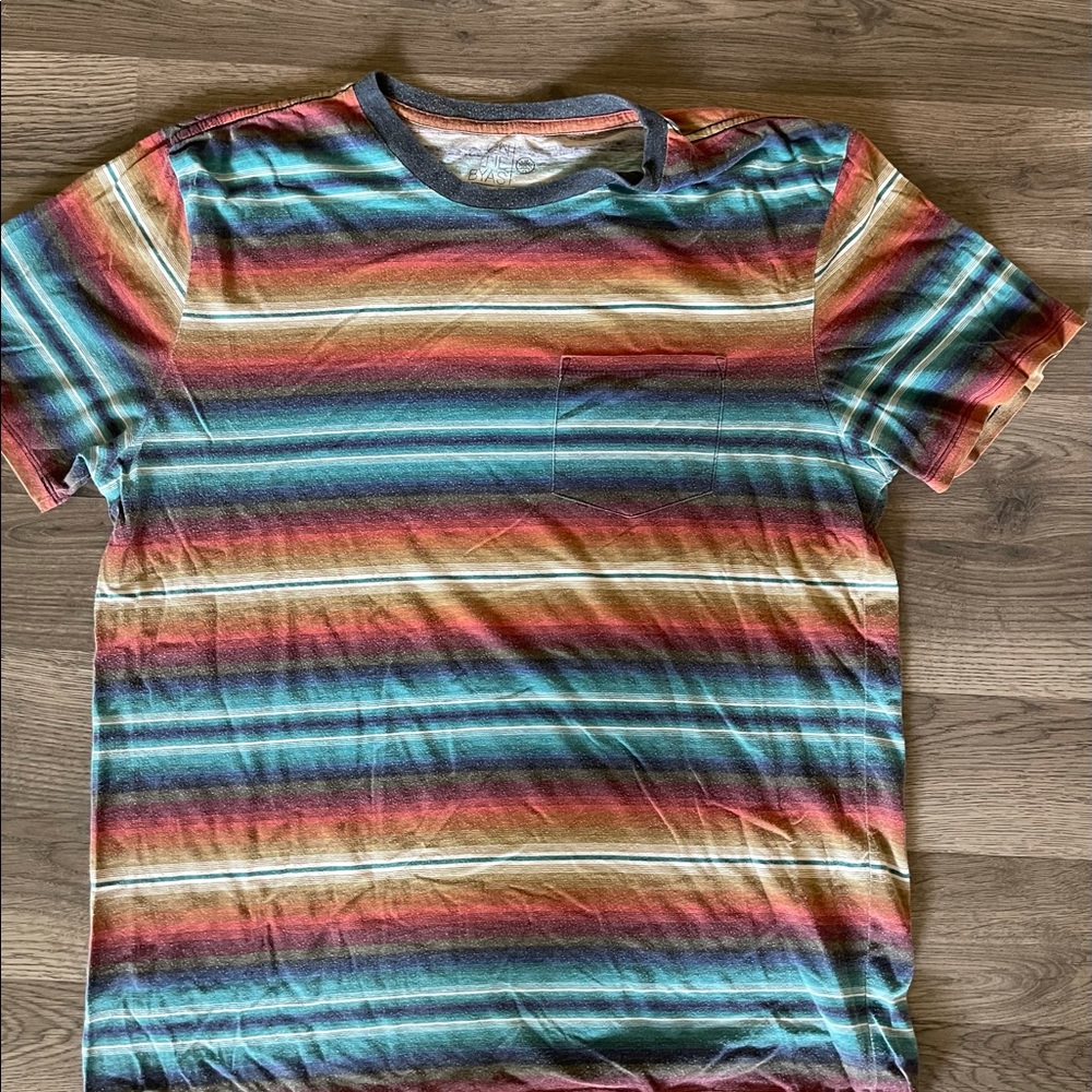 On the byas stripe tee